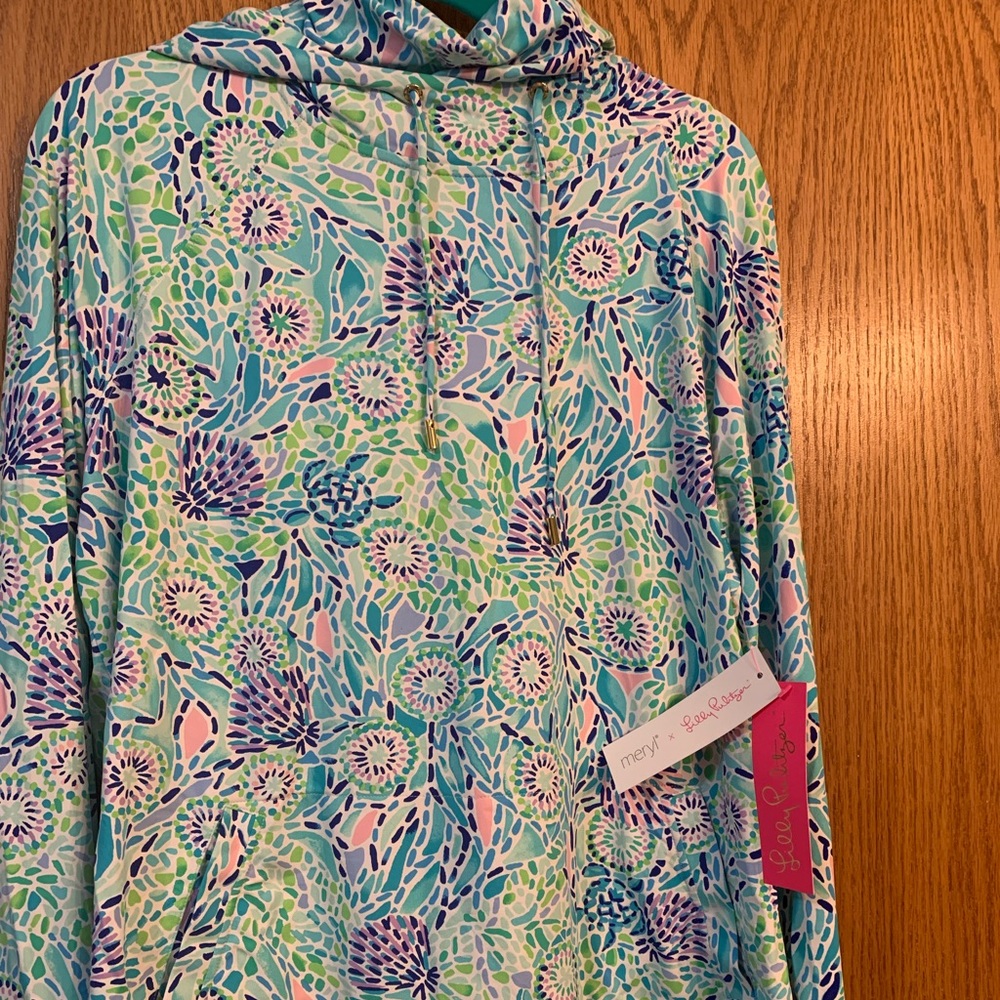 NWT Lilblock upf 50+ popover Blue Ibiza